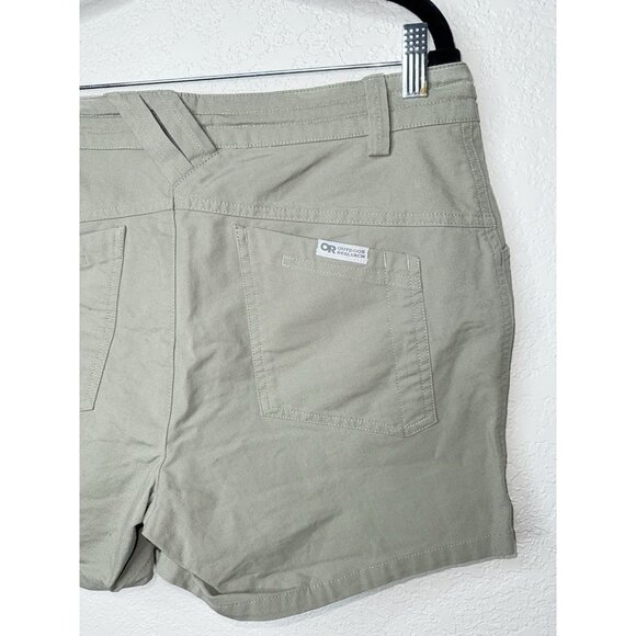 Outdoor Research Women's Wadi Rum Shorts 10 Hiking Stretch Pockets Belt Loops 1C - Picture 2 of 8
